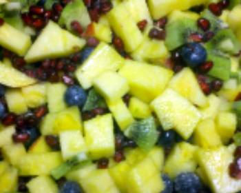 Easy Recipe Tart Fruit Salad Restaurant Style