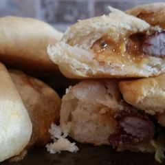 A picture of Chicken empanada.