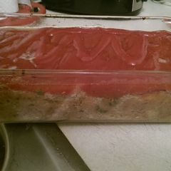 A picture of Turkey meatloaf.