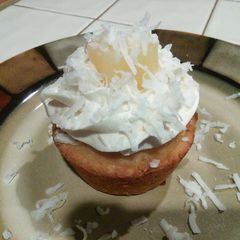 Pina Colada Cupcakes A picture of Pina Colada Cupcakes.
