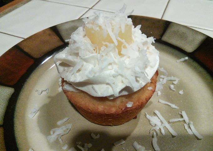 How to Prepare Any-night-of-the-week Pina Colada Cupcakes