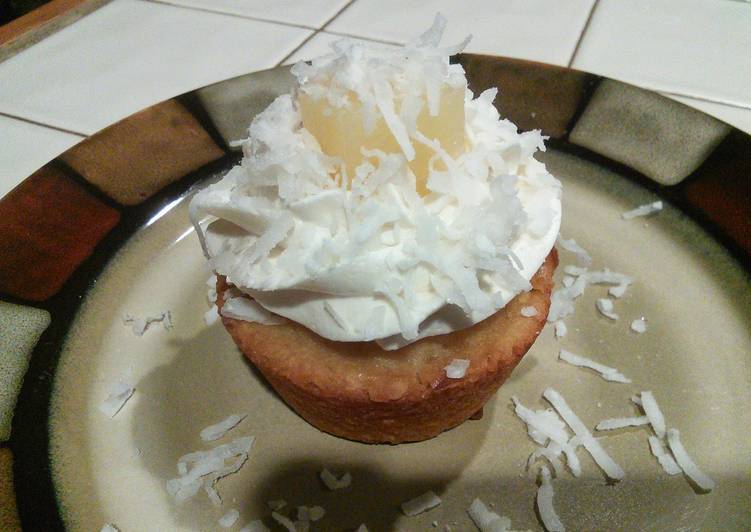 Easiest Way to Prepare Ultimate Pina Colada Cupcakes