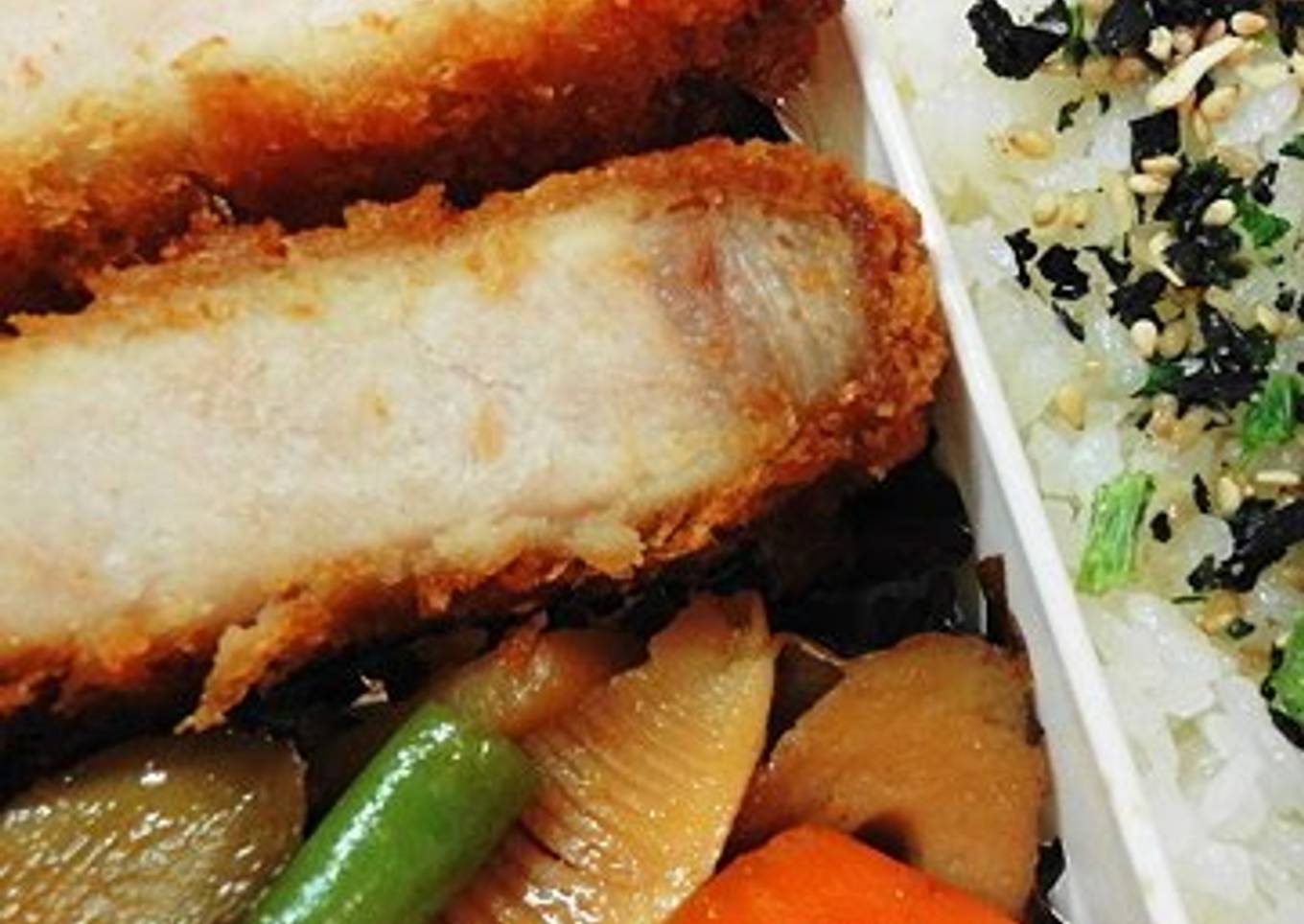 For Bento How to Freeze Fried Foods