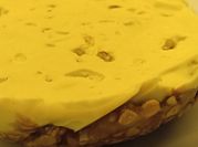 Una foto de cheesecake de banana