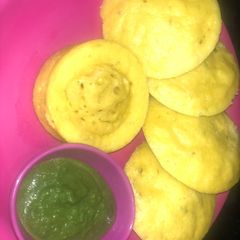 A picture of Idli Dhokla.