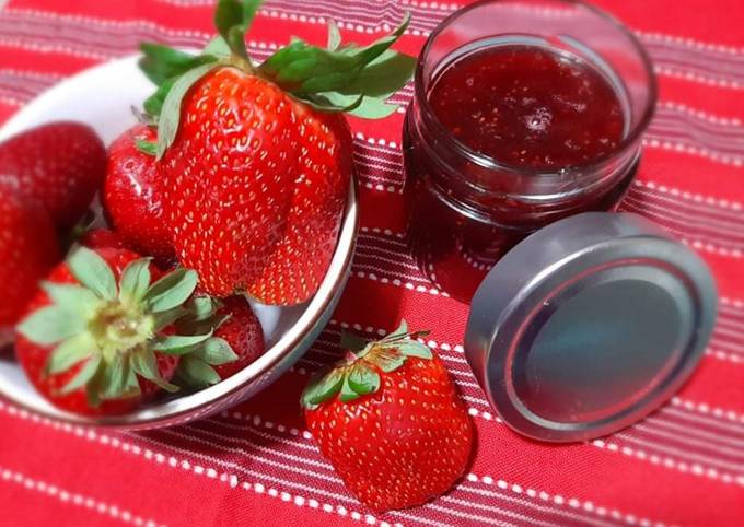 Confiture de fraises allégée 🍓