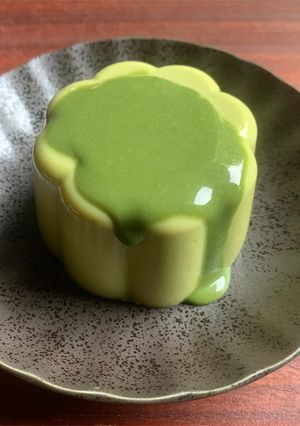 A picture of Matcha Custard Powder Jelly.