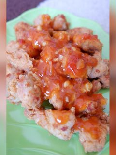 Foto resep Chicken Bites with tomato sauce