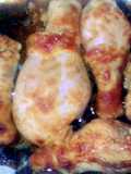 Tiffany's mouth firing buffalo wings!