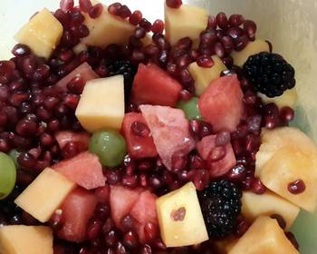 The New Way Make Recipe Eat more fruits and veggies Simple Fruit Salad Delicious