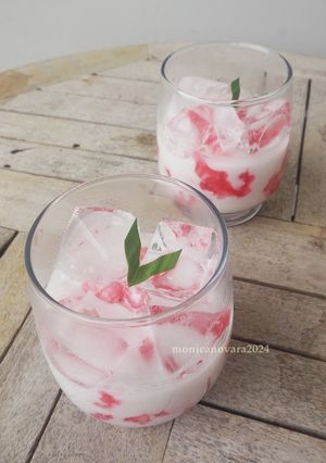 Foto resep Es Merah Delima