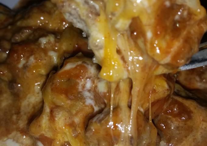 Low Carb chili cheese coney casserole