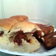 Mini Meatball Sandwiches A picture of Mini Meatball Sandwiches.