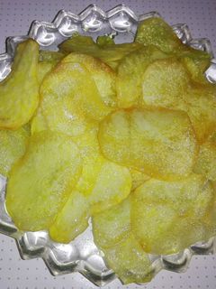 عکسی از دستور چیپس خونگی خوشمزه