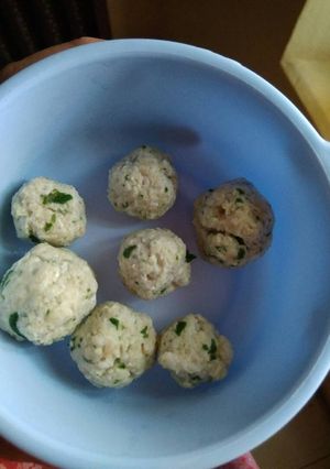 Foto resep Bakso Oat Ayam Kelor (MPASI 10M)