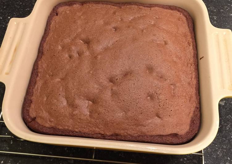 Simple Way to Prepare Better Brownies in 12 Minutes for Young Wife