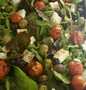 Easy Steps to Prepare Roasted cherry tomato, feta and mixed olive salad the Delicious So Delicious