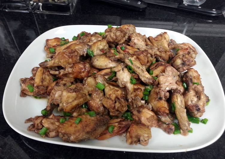 Simple Way to Make Super Quick Homemade Garlic Ginger Chicken Wings