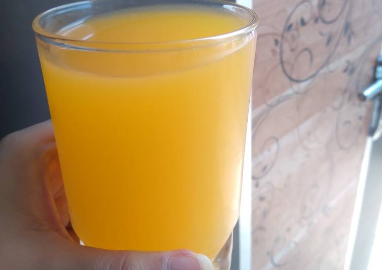 Steps to Make Super Quick Homemade Orange Juice