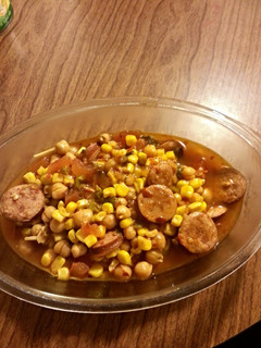 A picture of SMOKED SAUSAGE CHOWDER 👍.