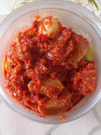 Recipe Sambal terasi pete pentol the Perfect So Delicious