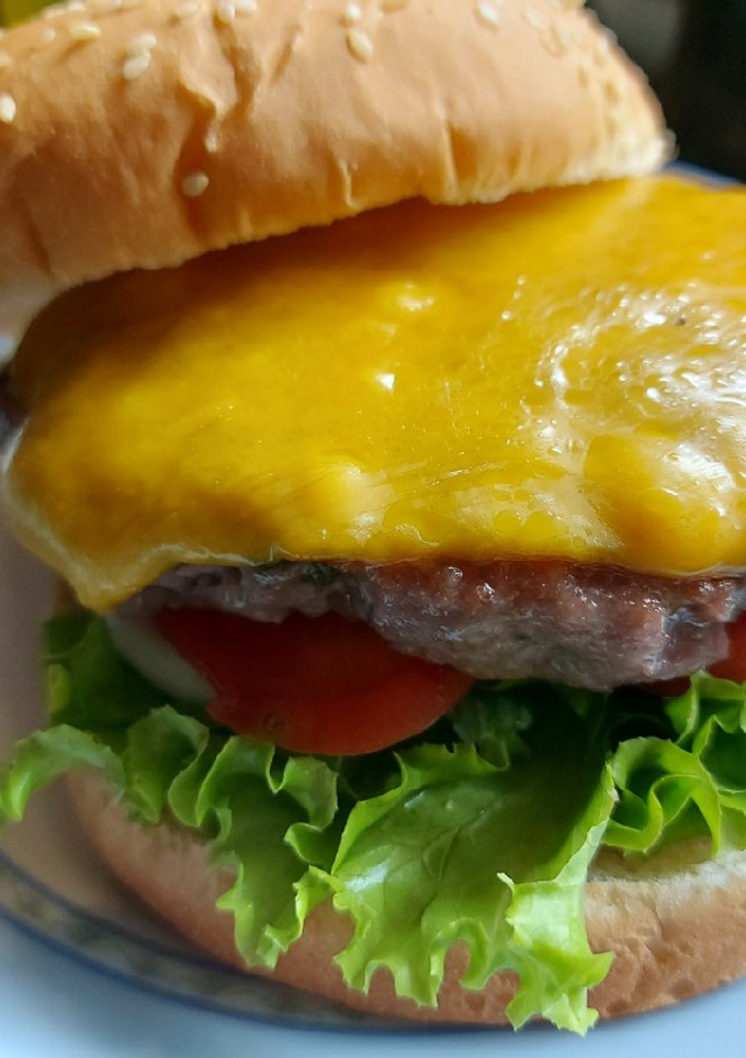 Una foto de Hamburguesa de ternera