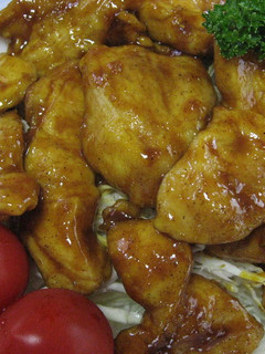 A picture of Tender Curried Teriyaki Chicken Breast.