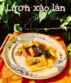 lươn xào