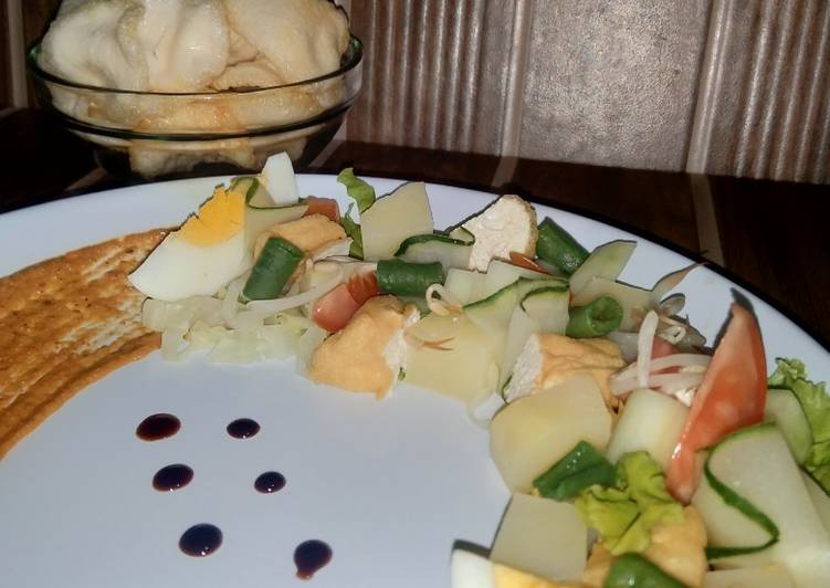 makanan Gado - Gado yang Enak Banget