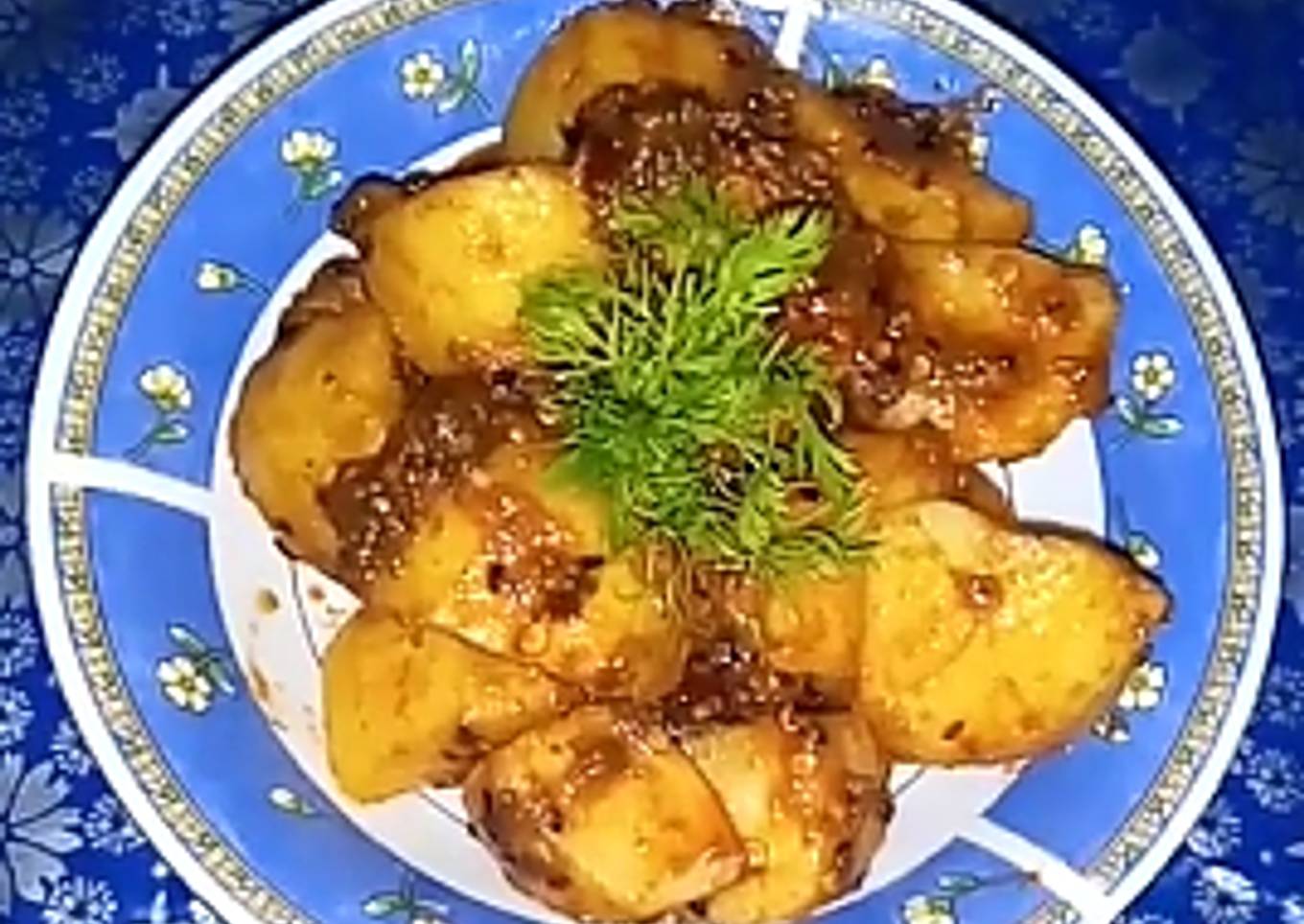Spicy Sour Potatoes