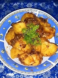 A picture of Spicy Sour Potatoes.