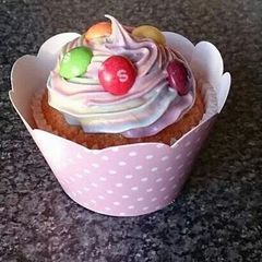 A picture of SKITTLES CUPCAKES.