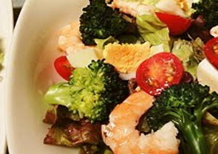 Step-by-Step Guide to Make Favorite Broccoli &amp; Shrimp Salad