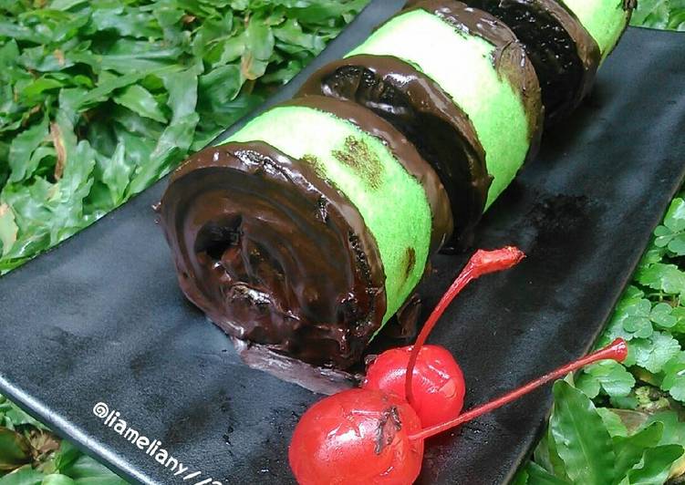 Bagaimana Membuat Choco Banana Roll Cake, Lezat Sekali