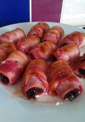A picture of Vickys Devils on Horseback, Gluten, Dairy, Egg & Soy-Free.