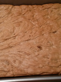 A picture of Lazy Chocolate Chip Cookie Bars.