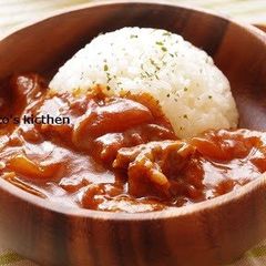 A picture of Our Family Recipe for Hayashi Rice (Hashed Beef Stew with Rice).