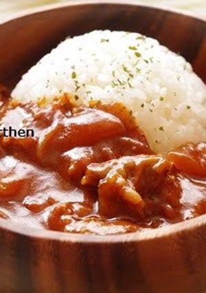 A picture of Our Family Recipe for Hayashi Rice (Hashed Beef Stew with Rice).