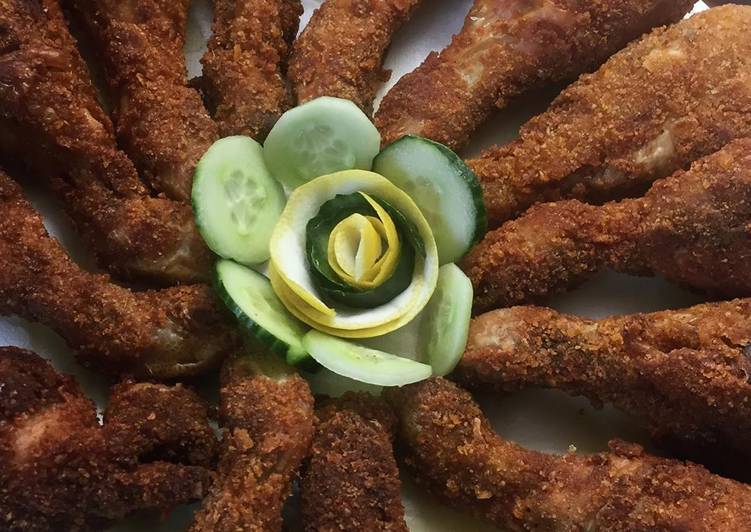 دبابيس الفراخ المقرمشه 😋
