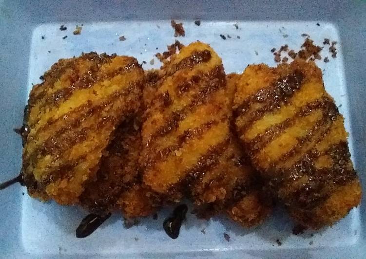 Pisang goreng crispy