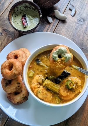A picture of Medu Vadas.