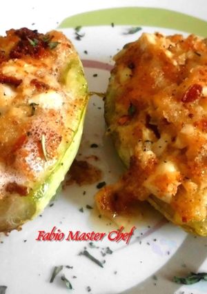Foto di Zucchine ripiene con Prosciutto Cotto e Provola Dolce