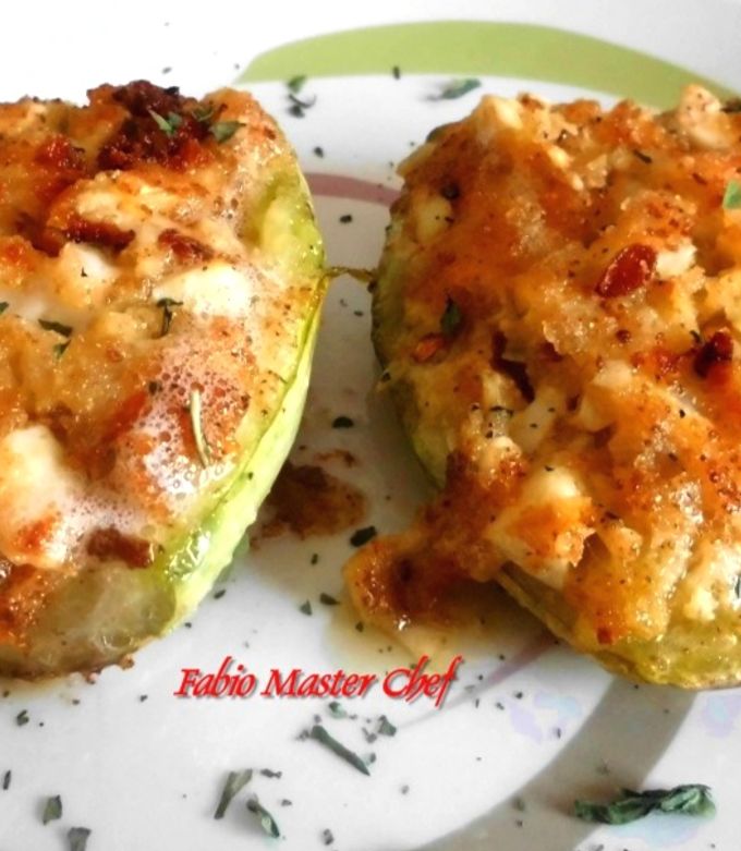 Foto di Zucchine ripiene con Prosciutto Cotto e Provola Dolce