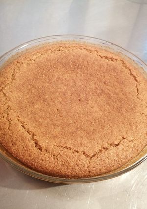 Una foto de Torta de Pera y Polenta