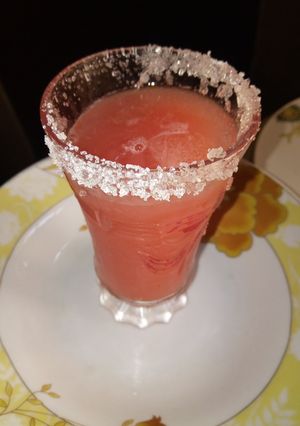A picture of Watermelon juice.