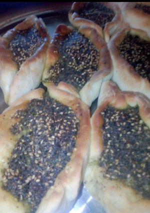 صورة لوصفة مناقيش زعتر