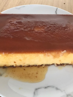 Una foto de Budín de pan con caramelo