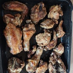 A picture of Oven - grilled rosemary chicken.