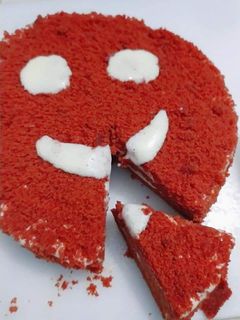 রেড ভেলভেট কেক 🍰🍰 রেসিপির প্রধান ছবি