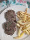 Hamburguesa caseras con espinacas